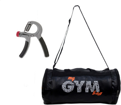 

Credence My Fitness Leather Gym Bag with Adjsutable hand grip Gym & Fitness Kit