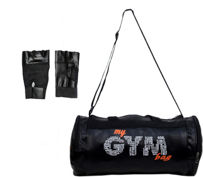 

Credence My Leather Gym Bag with Gym Gloves Gym & Fitness Kit