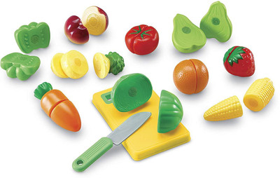 

Learning Resources Pretend Pl Fruits&Veg Sliceable(Multicolor)