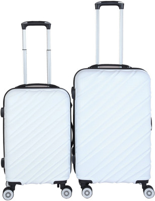 

3G Cabin Suitcase, Check-in Suitcase Combo(White)