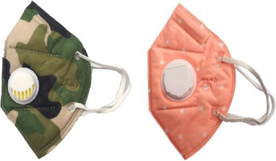 

Yuvraj Creation Children Anti-Pollution Activated Carbon Face Mask with Breathing Valve Mask. 027 Children Anti-Pollution Activated Carbon Face Mask with Breathing Valve Mas Mask and Respirator