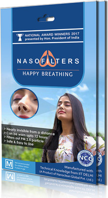 

Nasofilters 2 Weeks Packs - Medium 2 Weeks Packs - Medium Mask and Respirator