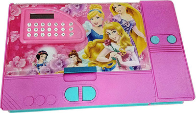 

Goyal DISNEY PRINCESS PRINCESS Art Plastic Pencil Box(Set of 1, Pink)