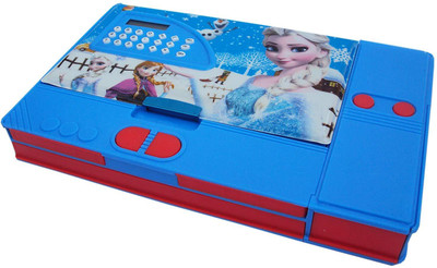 

Goyal FROZEN FROZEN Art Plastic Pencil Box(Set of 1, Blue)
