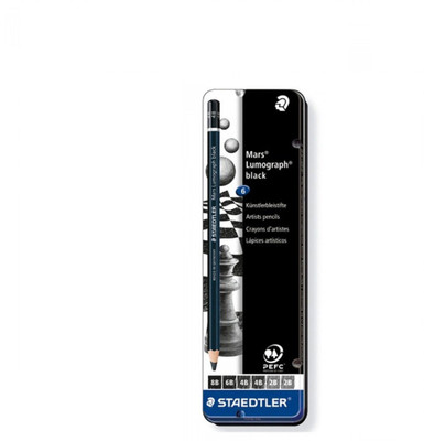 

Staedtler 100BG6 Pencil(Set of 1, Black)