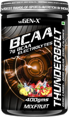 

NG GEN-X BCAA Electrolytes Thunderbolt BCAA(400 g, Mix Fruit)