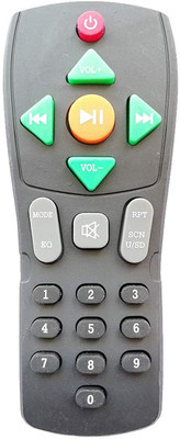 LipiWorld USB-31 USB-FM Home Theater System Remote Control Compatible for Home Theater  CEMEX Remote Controller(Black)