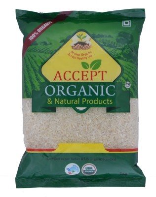 

ACCEPT ORGANIC 1 KG Sona Masoori Rice (Medium Grain, Unpolished)(1 kg)