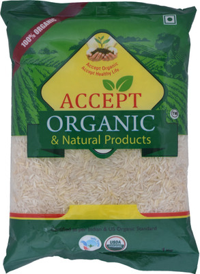 

ACCEPT ORGANIC Premium Basmati Rice (Long Grain, Unpolished)(1 kg)