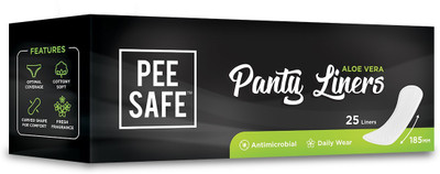

Pee Safe Aloe Vera Panty Liners 25 P2 Pantyliner(Pack of 50)