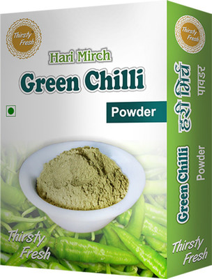 

Thirsty Fresh Dehydrated Green Chilli Powder 75g -Pack Of 3(3 x 75 g)