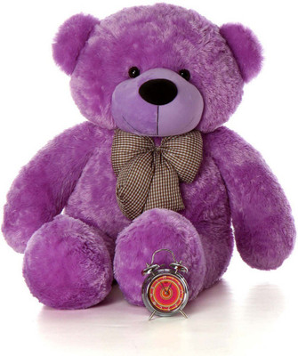 

Vervain Cute Purple Teddy bear - 4 feet - 120 cm(Purple)