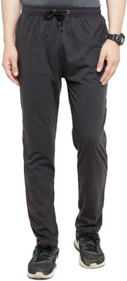UZARUS Solid Men Grey Track Pants