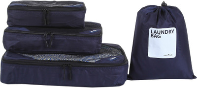 

Uberlyfe Travel Packing Cubes 4pc Set(Blue)