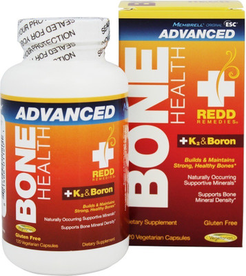 

Redd Remedies Bone Health + K2 & Boron - 120 Capsules(120 No)