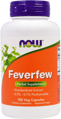 

Now Foods Feverfew, 100 Veggie Caps(100 No)