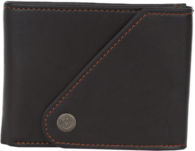 

FERRET Boys Black Artificial Leather Wallet(6 Card Slots), Brown