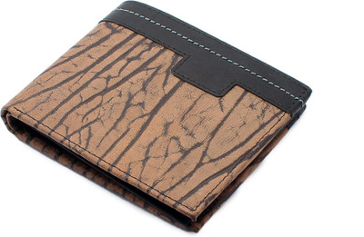 

ad Men Brown Genuine Leather Wallet(11 Card Slots), Dark brown