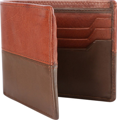 

ACME Men Brown Genuine Leather Wallet(5 Card Slots)