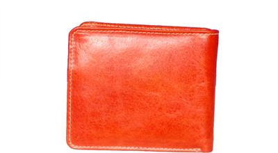 

SAM Men Tan Genuine Leather Wallet(6 Card Slots)