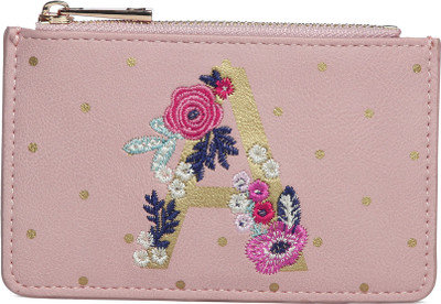 

Accessorize Women Pink Fabric Wallet(4 Card Slots), Brights-multi