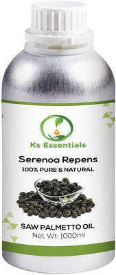 

Ks Essentials 100% Pure & Natural Saw Palmetto Oil (Sarenoa Serrulata) (1000ml)(1000 ml)