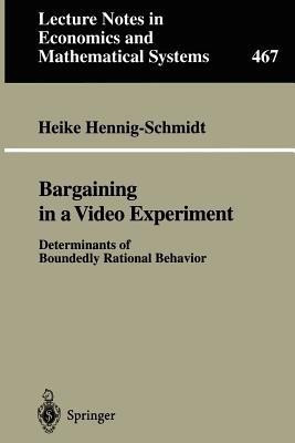 Bargaining in a Video Experiment(English, Paperback, Hennig-Schmidt Heike)