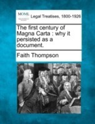 The First Century of Magna Carta(English, Paperback, Thompson Faith)