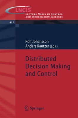 Distributed Decision Making and Control(English, Paperback, unknown)