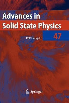 Advances in Solid State Physics 47(English, Paperback, unknown)