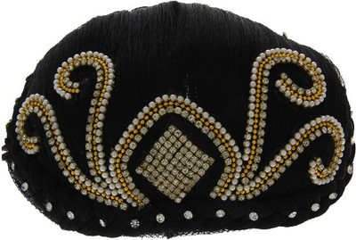 

Anuradha Art Jewellery Brooch Pin Hair Pin(Gold)