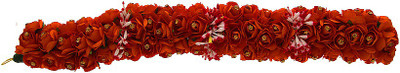 

Anuradha Art Jewellery Brooch Pin Hair Pin(Orange)