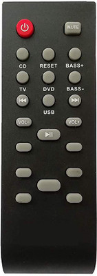 

LipiWorld DVD and Home Theater System Remote Control Compatible for Philips USB Remote Controller(Black)