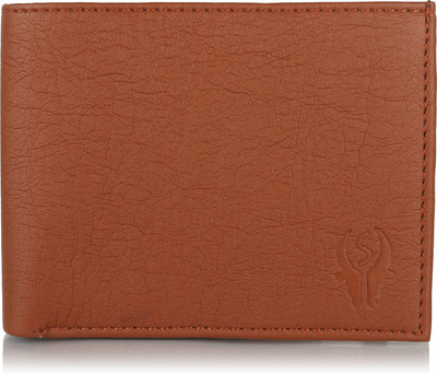 SAMTROH Men Tan Artificial Leather Wallet(5 Card Slots)