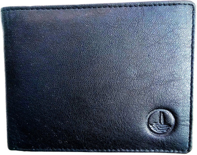 

Kaskay Men Black Genuine Leather Wallet(6 Card Slots)