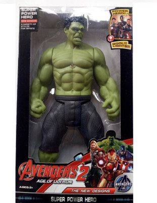 

Kimaya Sports Kimaya Toys Avengers Strong Hulk Action Figure Toy For Kids - Multi Color (Multicolor)(Green)