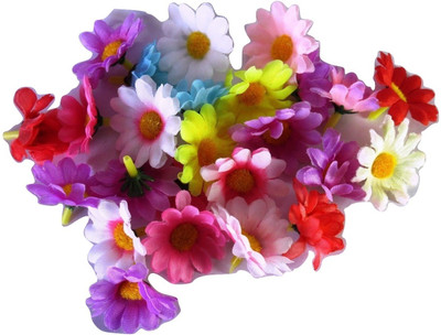 

OZ STORE PAPER FLOWERS FOR CRAFT AND DECORATION 3 CM EACH