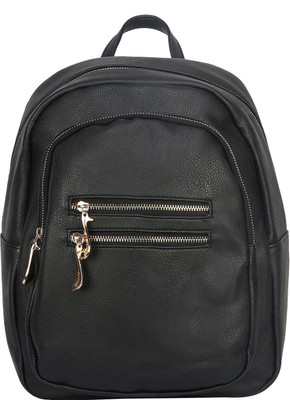 

Fiona Trends PU Leather Backpack 25 L Backpack(Black)