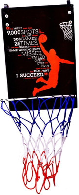 

SPORTSHOLIC Basketball Ring(5 Basketball Size With Net)
