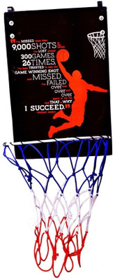 

SPORTSHOLIC Basketball Ring(5 Basketball Size With Net)