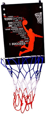 

SPORTSHOLIC Basketball Ring(5 Basketball Size With Net)
