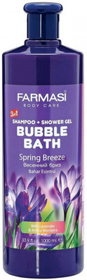

Farmasi Bubble Bath Spring Breeze / Lavender & Arnica Montana(1000 ml)