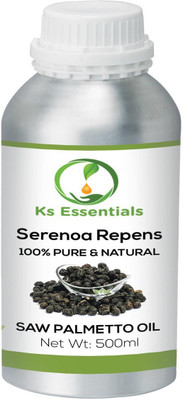 

Ks Essentials 100% Pure & Natural Saw Palmetto Oil (Sarenoa Serrulata) (500ml)(500 ml)