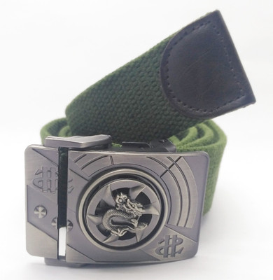 

bilAnca Men & Women Casual, Party, Formal, Evening Blue, Brown, Grey, Green Canvas, Metal Reversible Belt