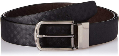 

popo Men Casual, Party, Formal, Evening Black Genuine Leather Belt