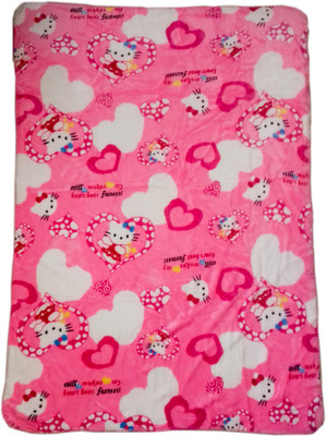 

kidoz kingdom Cartoon  Crib Baby Blanket(Microfiber, Multicolor