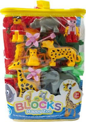 

ClueSteps Toys Toy Blocks for kids (Multicolor) (69 Pcs)(Multicolor)