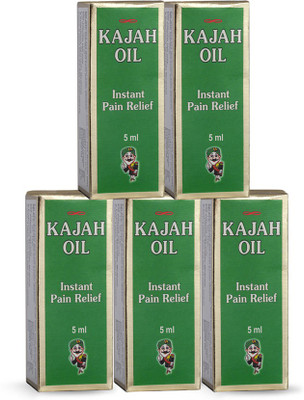 

Kajah Ayurvedic 5ml Oil (Pack of 5) Liquid(5 ml)