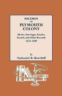 Records of Plymouth Colony : Births, Marriages, Deaths, Burials and Other(English, Paperback, Shurtleff Nathaniel B.)