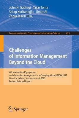 Challenges of Information Management Beyond the Cloud(English, Paperback, unknown)